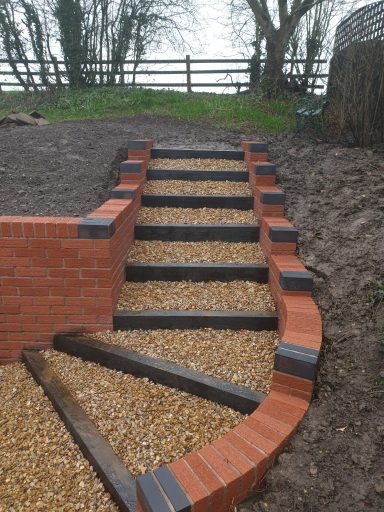 custom garden stairway custom garden stairway
